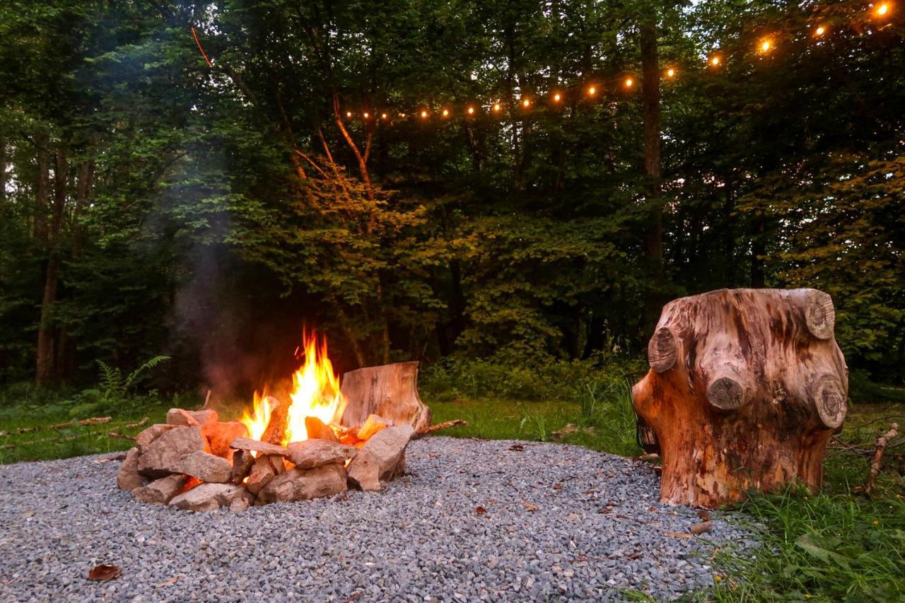 Mini-Glamping En Auvergne Villa Sainte-Christine  Bagian luar foto